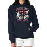 Florida Panthers G-III 4Her by Carl Banks Women's Flower Logo Pullover Hoodie Navy