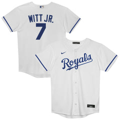 Bobby Witt Jr. Kansas City Royals Preschool Home Replica Player Jersey - White | Nike