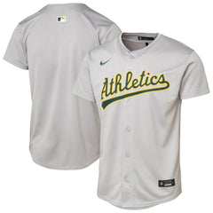 Athletics Youth Road Limited Jersey - Gray