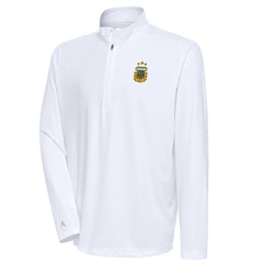 Argentina National Team Antigua Tribute Quarter-Zip Pullover Top - White for sale