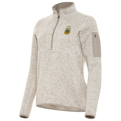 Argentina National Team Antigua Women's Fortune Half-Zip Pullover Jacket - Cream discount