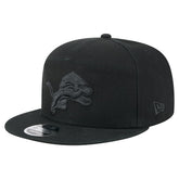 Detroit Lions New Era Adventure Canvas Split Panel 9FIFTY Snapback Hat - Black sale