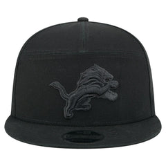 Detroit Lions New Era Adventure Canvas Split Panel 9FIFTY Snapback Hat - Black sale