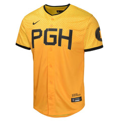 Paul Skenes Pittsburgh Pirates Youth City Connect Limited Jersey - Gold | Nike
