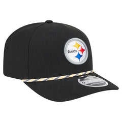 Pittsburgh Steelers New Era Gameday Multi Rope 9SEVENTY Stretch-Snap Hat - Black sale