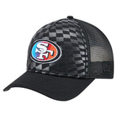 San Francisco 49ers New Era Gradient 9FORTY Adjustable Hat - Black for sale