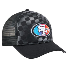 San Francisco 49ers New Era Gradient 9FORTY Adjustable Hat - Black for sale