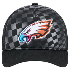 Philadelphia Eagles New Era Gradient 9FORTY Adjustable Hat - Black sale