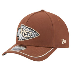 Kansas City Chiefs New Era Motorsport 9FORTY Adjustable Hat - Brown outlet