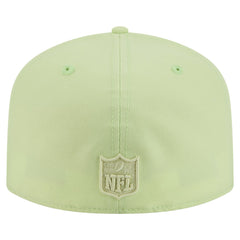 Green Bay Packers New Era Color Pack A-Frame 59FIFTY Fitted Hat - Light Green sale