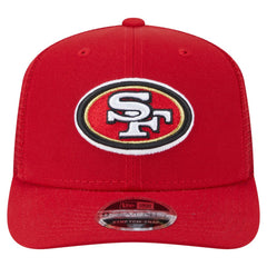 San Francisco 49ers New Era Main Trucker 9SEVENTY Stretch-Snap Hat - Scarlet sale