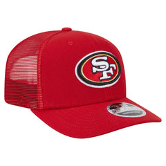 San Francisco 49ers New Era Main Trucker 9SEVENTY Stretch-Snap Hat - Scarlet sale