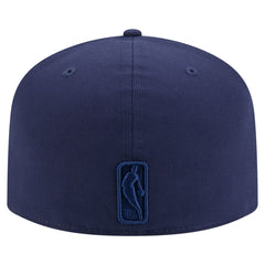 Memphis Grizzlies Colorpack A-Frame Pinch Front 59FIFTY Fitted Hat - Navy | New Era online