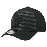 Miami Heat Game Day Flag A-Frame 9FORTY Adjustable Hat - Black | New Era discount