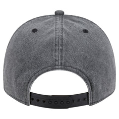 Milwaukee Bucks Throwback Washed Pre-Curved 9FIFTY Snapback Hat - Charcoal | New Era discount