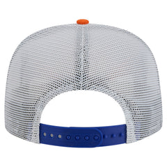 New York Knicks Throwback Dye Golfer Snapback Hat - Blue/Orange | New Era shop