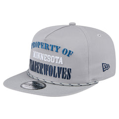 Minnesota Timberwolves Throwback Property Of Golfer Snapback Hat - Gray | New Era for sale