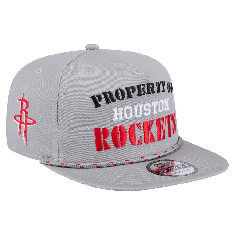 Houston Rockets Throwback Property Of Golfer Snapback Hat sale - Gray | New Era sale