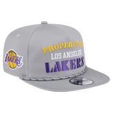 Los Angeles Lakers Throwback Property Of Golfer Snapback Hat - Gray | New Era shop