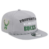 Milwaukee Bucks Throwback Property Of Golfer Snapback Hat - Gray | New Era online