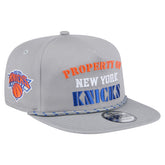 New York Knicks Throwback Property Of Golfer Snapback Hat - Gray | New Era sale