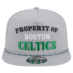 Boston Celtics Throwback Property Of Golfer Snapback Hat - Gray | New Era cheap