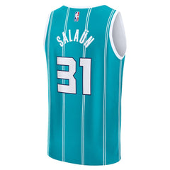 Tidjane Salaun Charlotte Hornets 2024 NBA Draft Fast Break Player Jersey - Icon Edition - Teal | Fanatics online