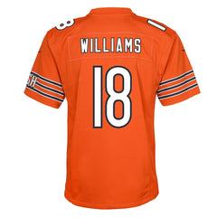 Caleb Williams Chicago Bears Youth Game Jersey - Orange | Nike for sale