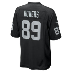 Brock Bowers Las Vegas Raiders Youth Game Jersey - Black | Nike for sale