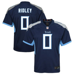 Calvin Ridley Tennessee Titans Youth Game Jersey - Navy | Nike on sale