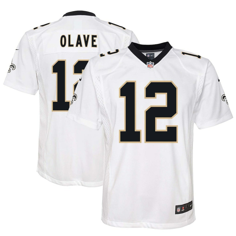 Chris Olave New Orleans Saints Youth Game Jersey - White | Nike on sale