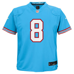 Will Levis Tennessee Titans Preschool Alternate Player Game Jersey - Light Blue | Nike for sale