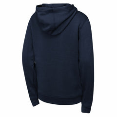Cleveland Guardians Youth Wordmark Fleece Full-Zip Hoodie - Navy