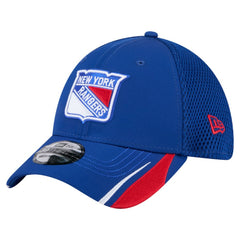 New York Rangers New Era Linear Featherweight 39THIRTY Flex Hat Blue