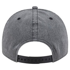 Colorado Avalanche New Era Throwback Washed A-Frame Pre-Curved 9FIFTY Snapback Hat Charcoal