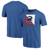 Chicago Cubs Pregame Vibe Tri-Blend T-Shirt - Royal