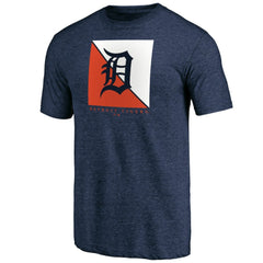 Detroit Tigers Pregame Vibe Tri-Blend T-Shirt - Navy