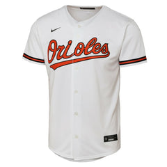 Gunnar Henderson Baltimore Orioles Youth Home Replica Player Jersey - White | Nike