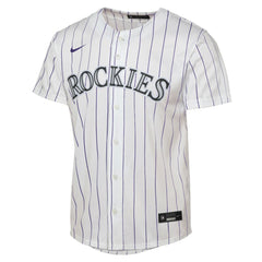 Kris Bryant Colorado Rockies Youth Home Replica Player Jersey - White | Nike