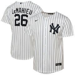 DJ LeMahieu New York Yankees Youth Home Replica Player Jersey - White | Nike