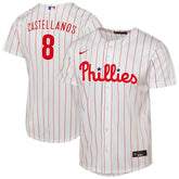 Nick Castellanos Philadelphia Phillies Youth Home Replica Player Jersey - White | Nike