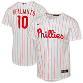 J.T. Realmuto Philadelphia Phillies Youth Home Replica Player Jersey - White | Nike