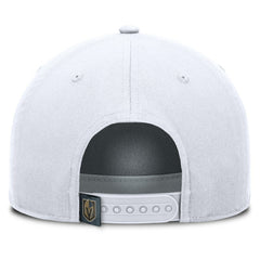 Vegas Golden Knights Fanatics Rope A-Frame Adjustable Hat White