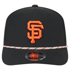 San Francisco Giants Multi-Rope 9SEVENTY Stretch-Snap Hat - Black | New Era