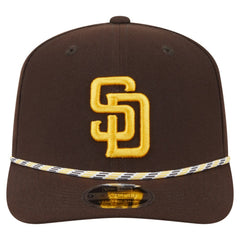 San Diego Padres Multi-Rope 9SEVENTY Stretch-Snap Hat - Brown | New Era