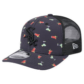 Chicago White Sox Adventure Drinks Pattern 9SEVENTY Stretch-Snap Hat - Navy | New Era