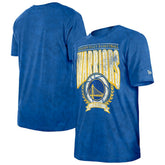 Golden State Warriors Throwback Vintage Boxy Mineral Wash T-Shirt sale - Royal | New Era discount
