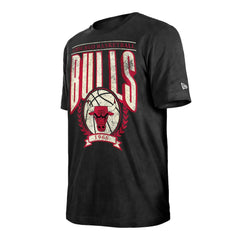 Chicago Bulls Throwback Vintage Boxy Mineral Wash T-Shirt sale - Black | New Era cheap