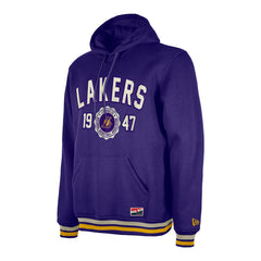 Los Angeles Lakers Throwback Vintage Pullover Hoodie - Purple | New Era outlet