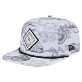 Chicago White Sox Printed Island Golfer Snapback Hat - White | New Era
